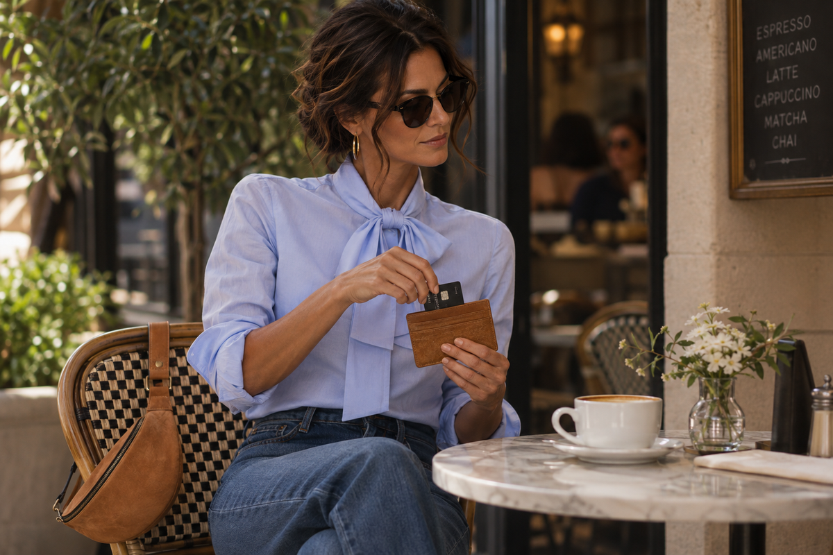 Card Holder | Distressed Cognac