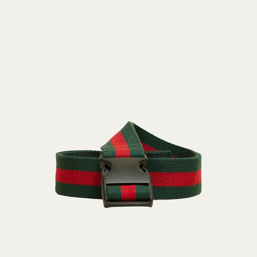Belt Bag Strap | Green + Red 