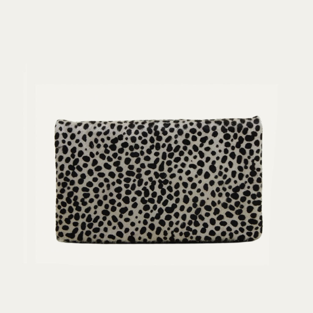 Belt Bag | Black + White Cheetah "The Gage" 