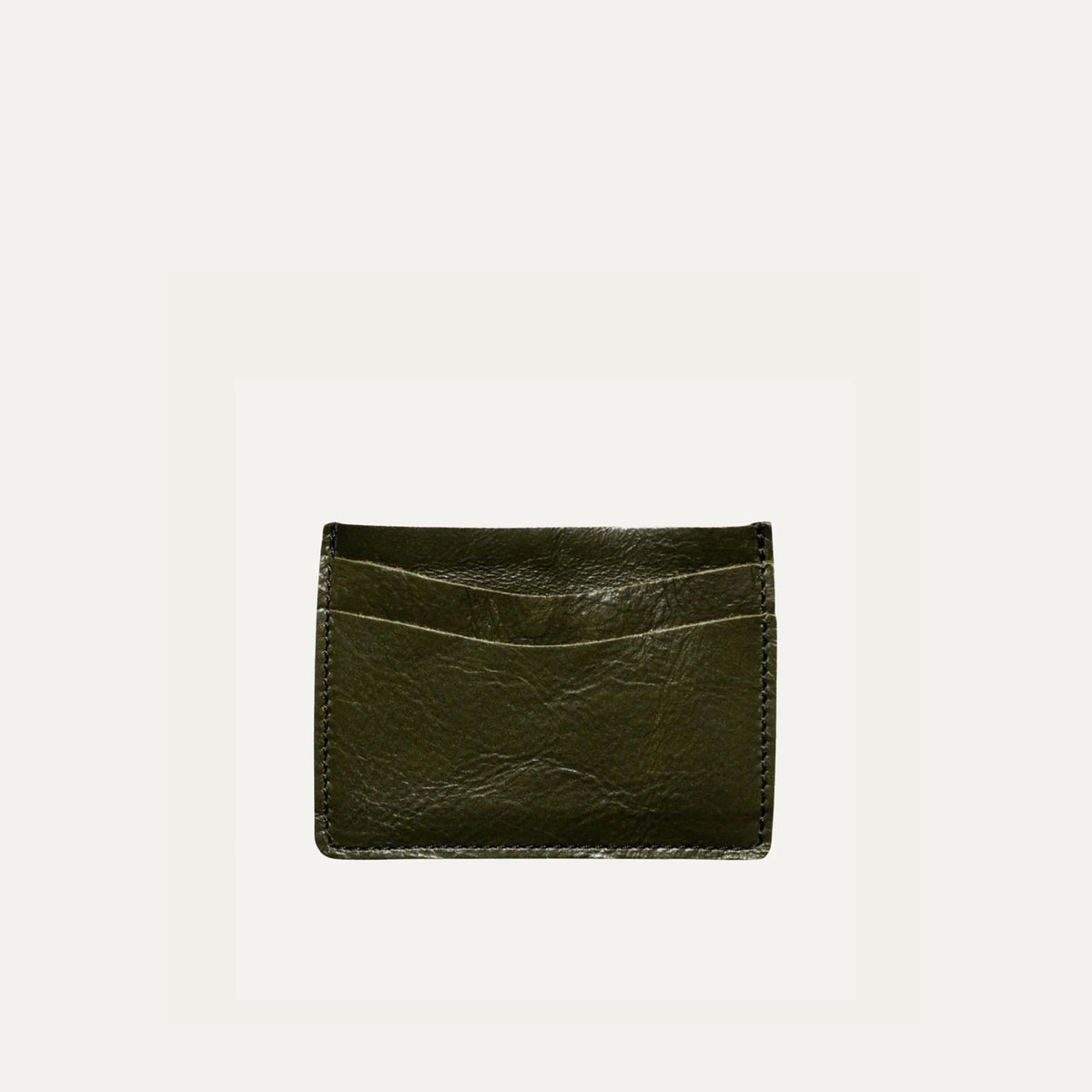 Forest Green Card Holder