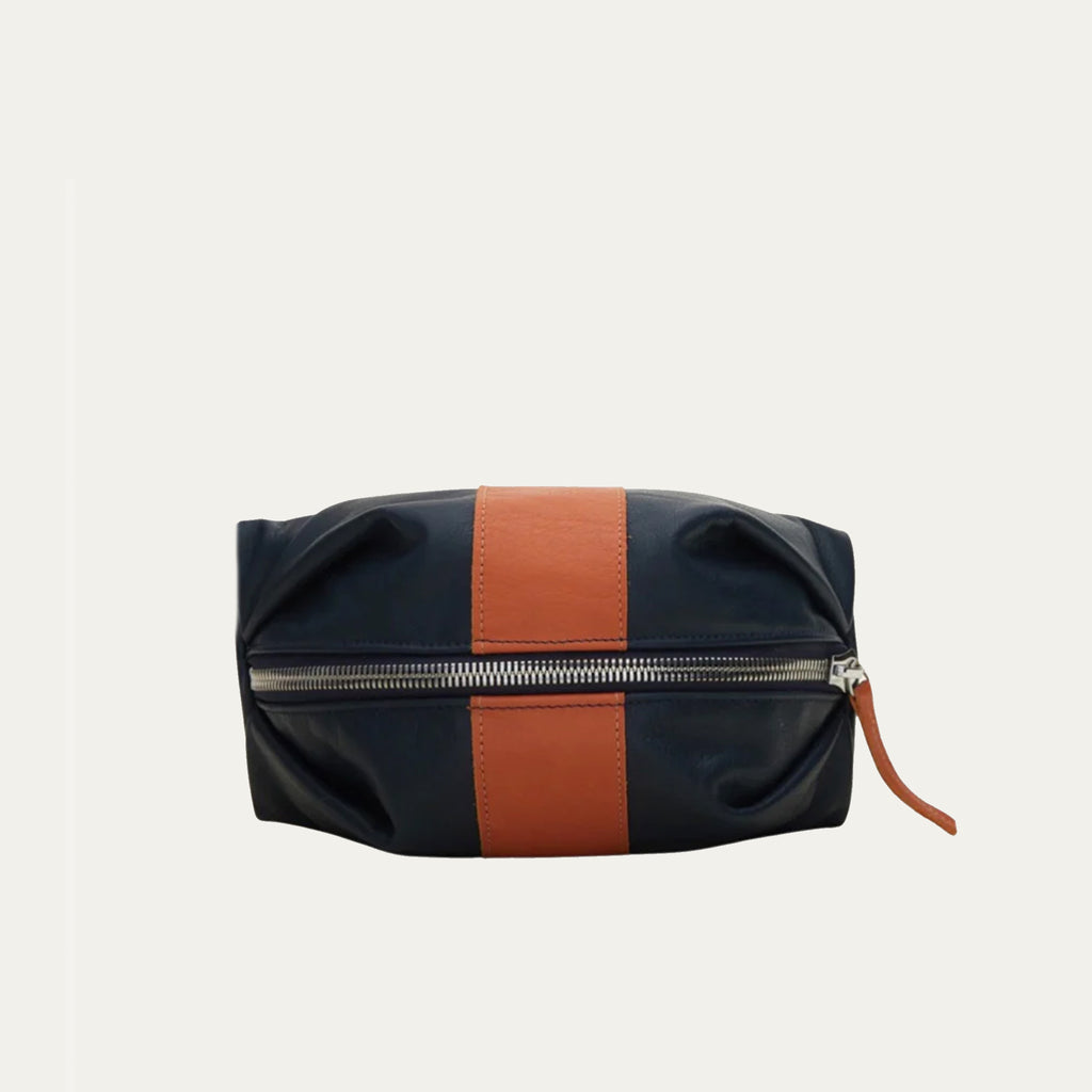 Men's Travel Bag | Grey + Orange "The Jordan"Men's Travel Bag | Navy + Orange "The Timberlake"