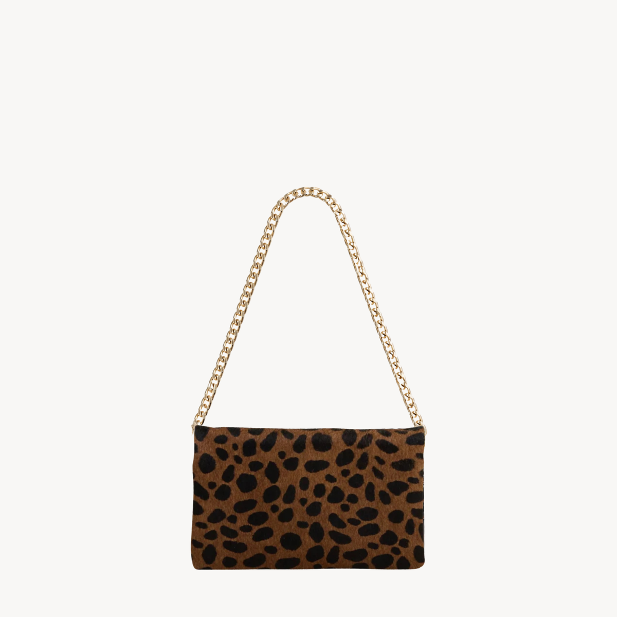 Multi-Functional Belt Bag | Black + Brown Cheetah Leather | PaulyJen