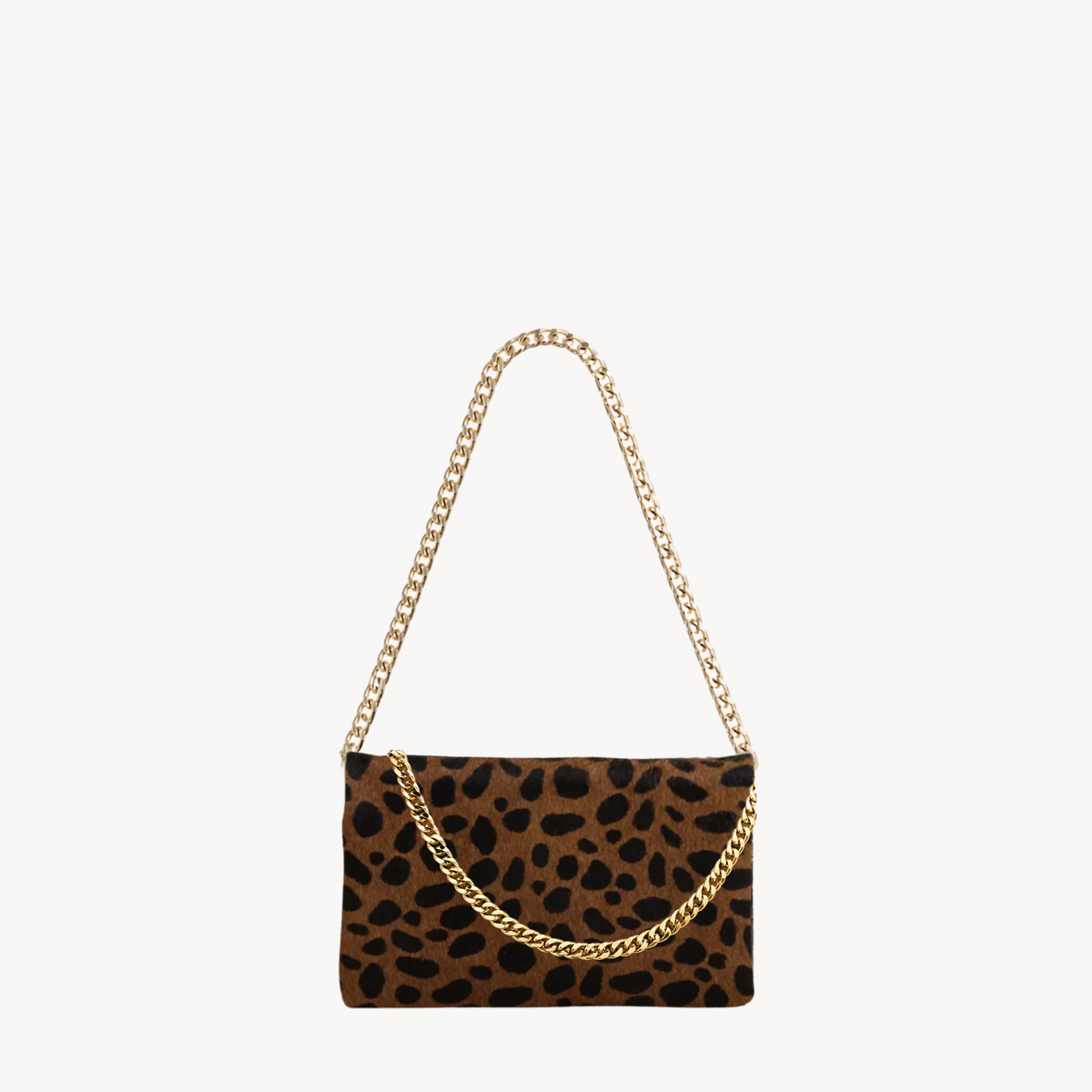 Multi-Functional Belt Bag | Black + Brown Cheetah Leather | PaulyJen