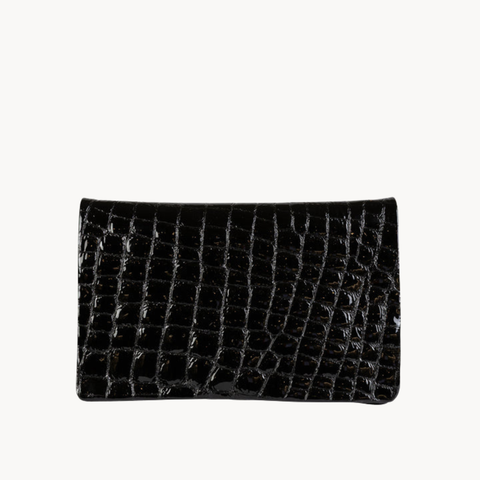 Multi-Functional Belt Bag | Black Croc Print Patent Leather | PaulyJen