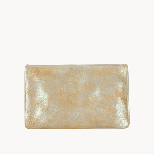 Multi-Functional Belt Bag | Blush Gold Metallic Leather | PaulyJen