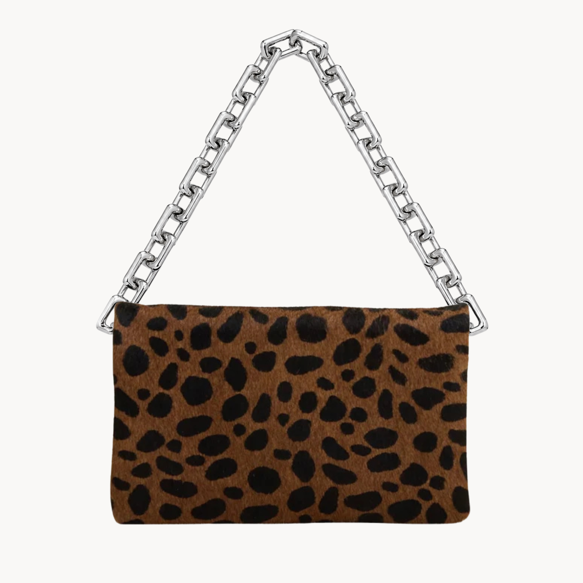 Multi-Functional Belt Bag | Black + Brown Cheetah Leather | PaulyJen