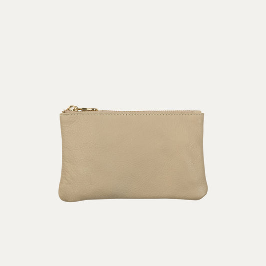 Pauly Pouch Organizer | Bone Leather + Gold Hardware - PaulyJen