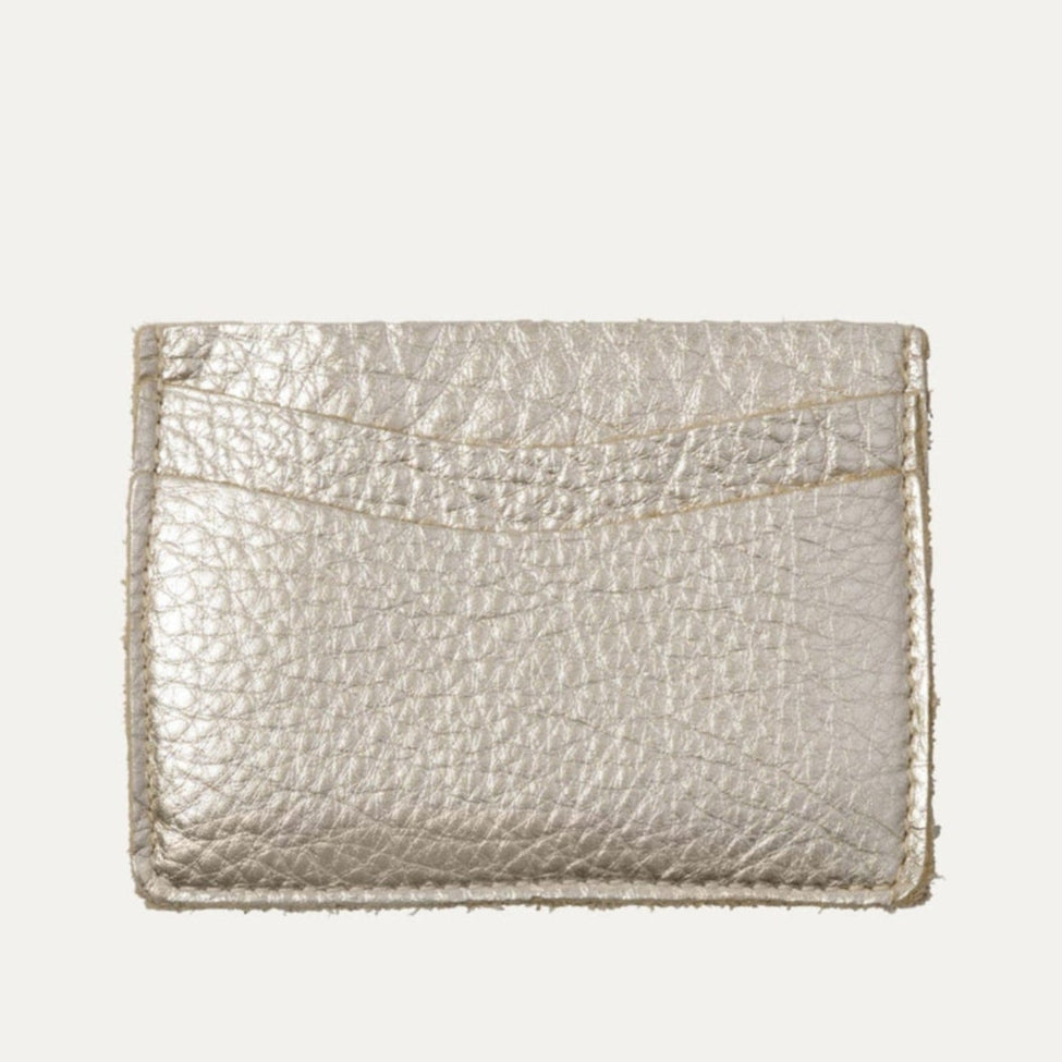 Card Holder | Champagne Gold Metallic