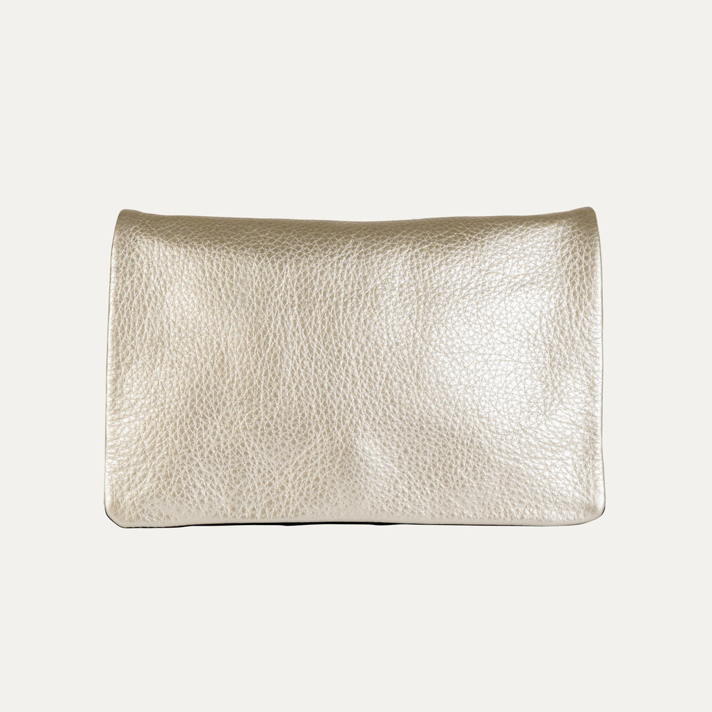 Belt Bag | Champagne Gold Leather - PaulyJen