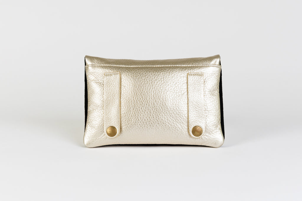 Belt Bag | Champagne Gold Leather