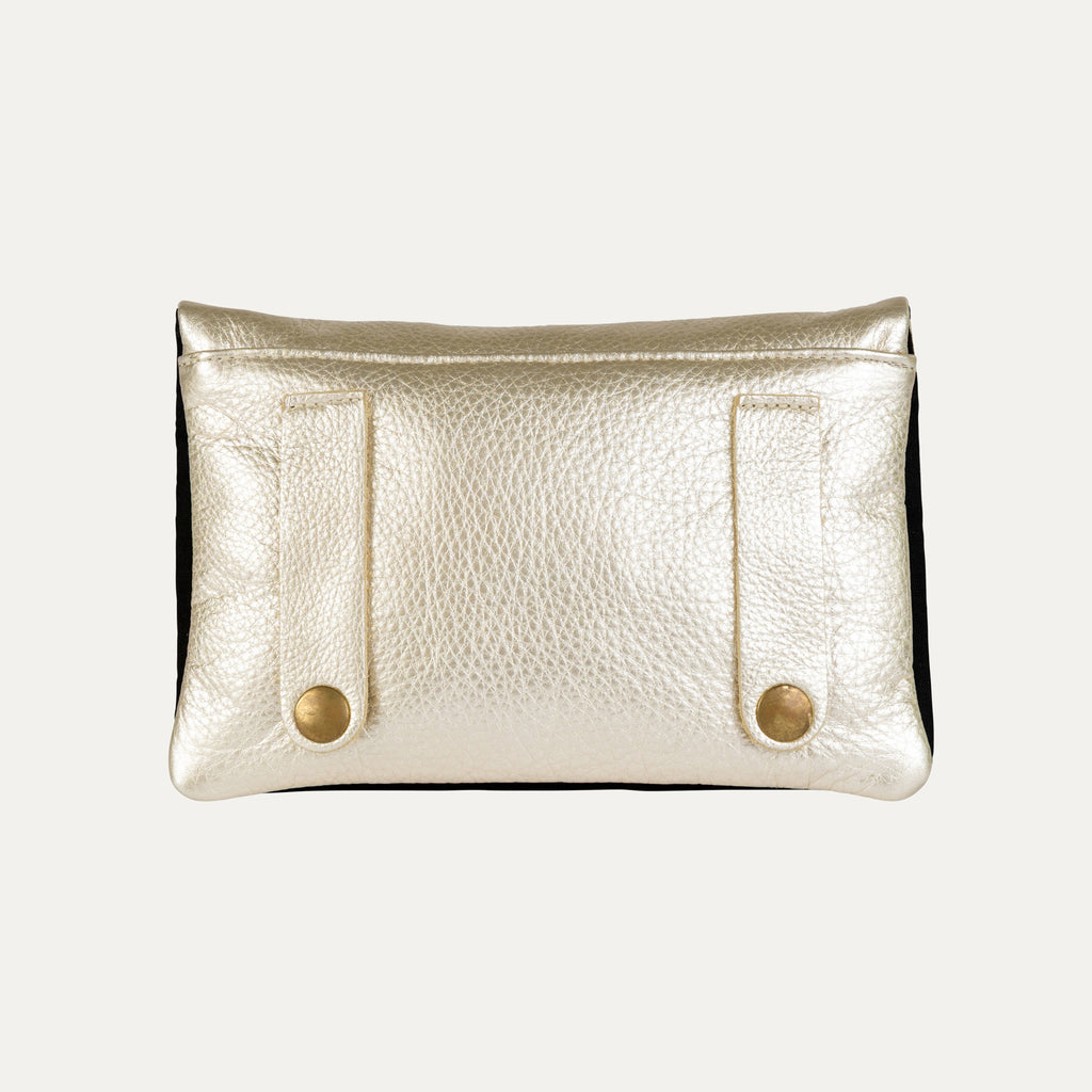 Belt Bag | Champagne Gold Leather - PaulyJen