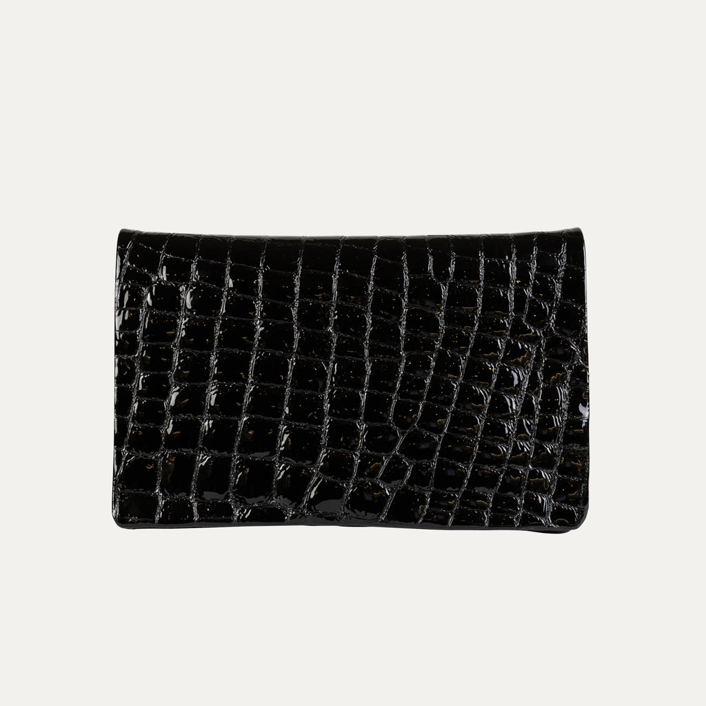Belt Bag | Black Print Patent Leather - PaulyJen