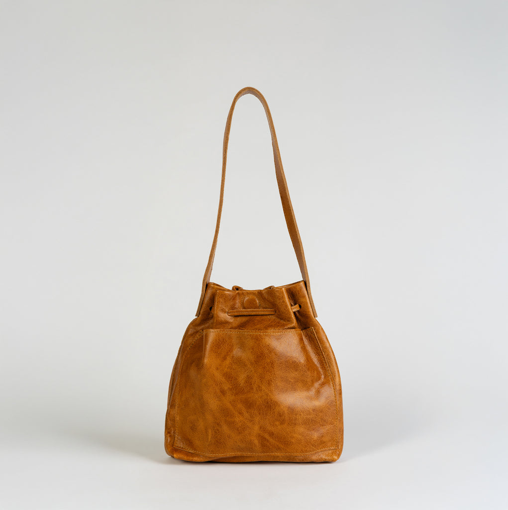Medium Crossbody Boho Bag | Cognac