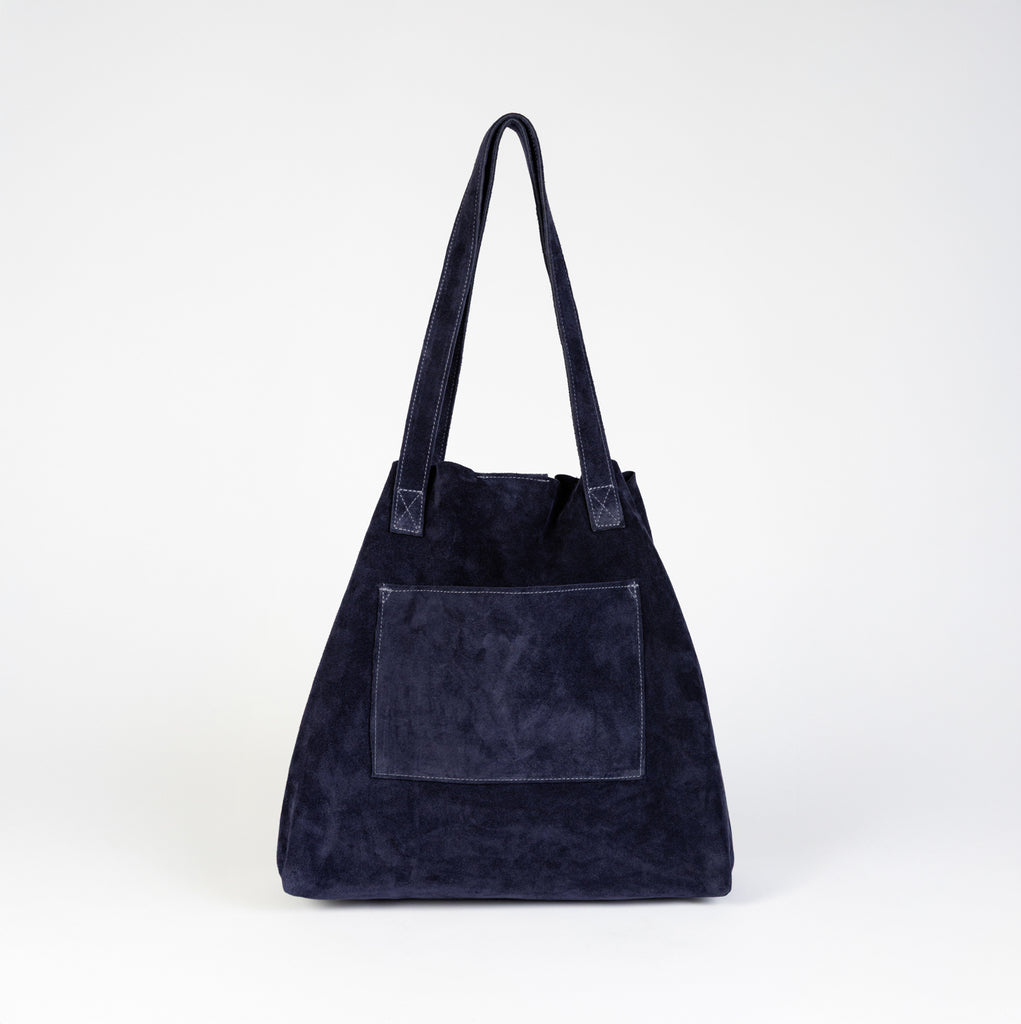 Tote Bag | Navy Suede Nashville - PaulyJen