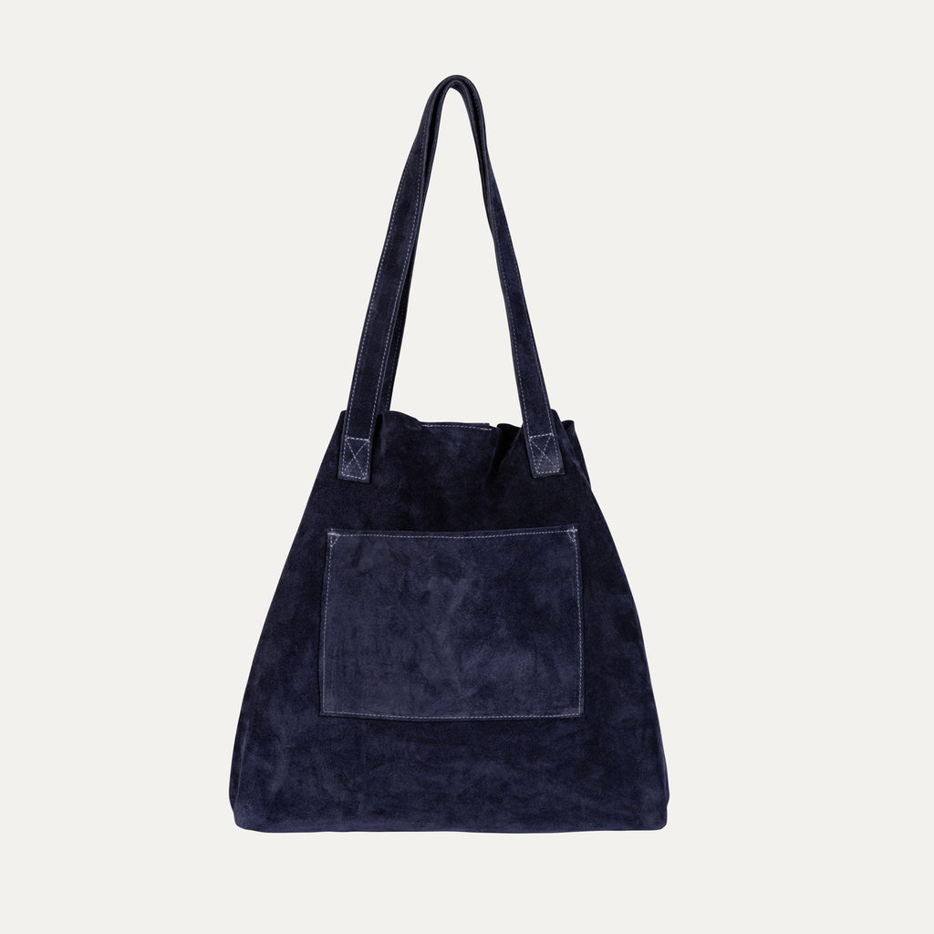Tote Bag | Navy Suede Nashville - PaulyJen