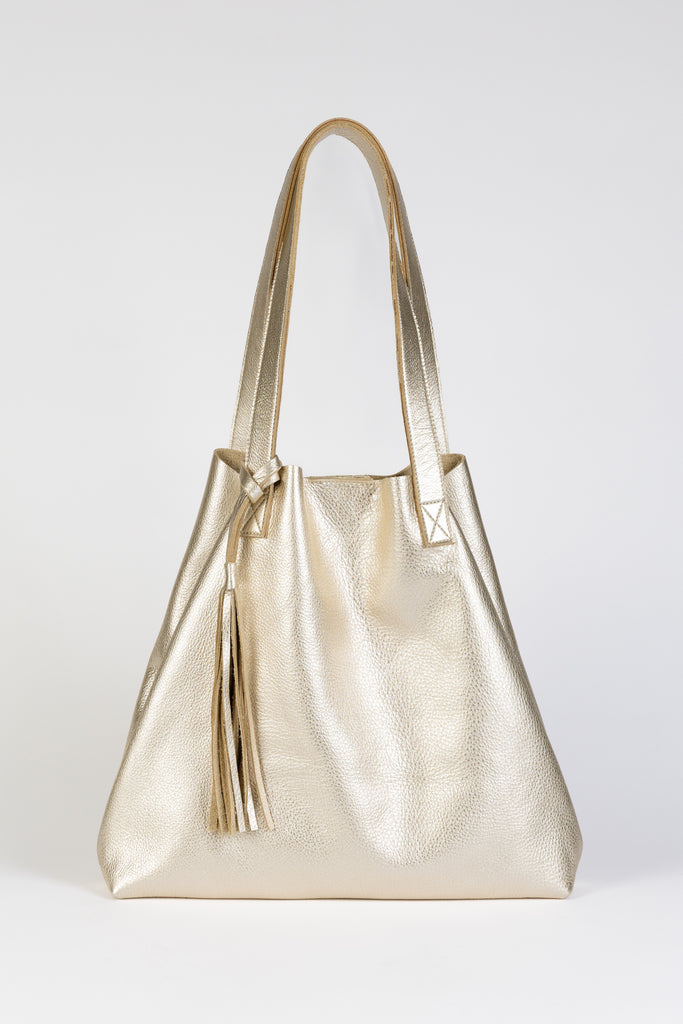Tote Bag | Champagne Gold