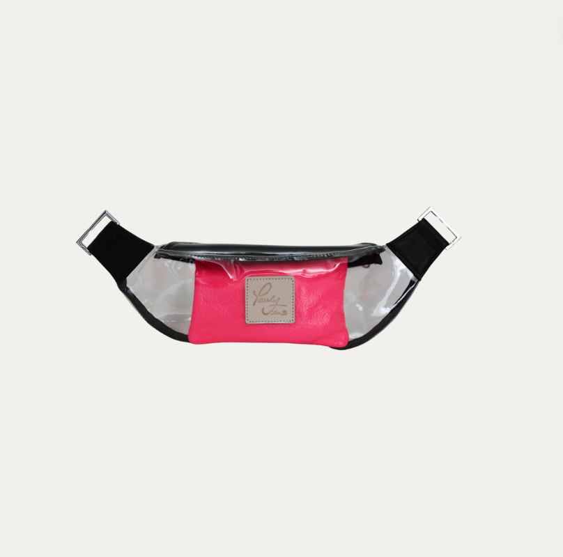 Victoria secret pink clear fanny pack sale