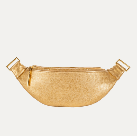 Crossbody Bag | Classic Gold + Gold Hardware - PaulyJen