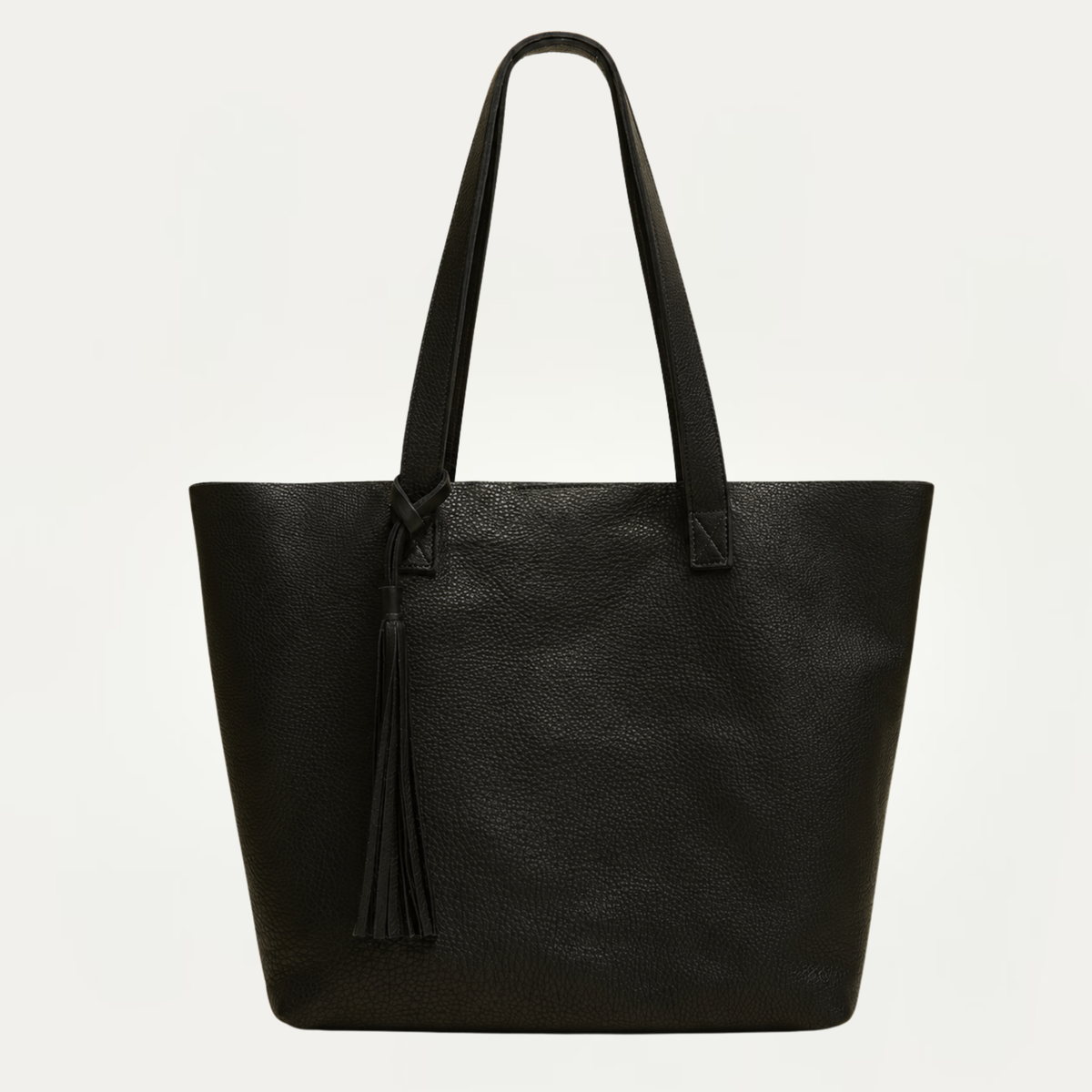 Tote Bag | Black Leather