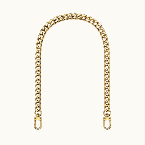 Flat Infinity Accessory Chain | Gold 17"