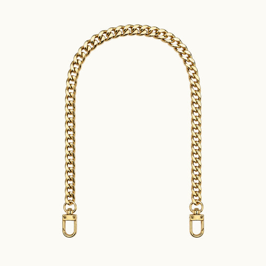 Flat Infinity Accessory Chain | Gold 17"