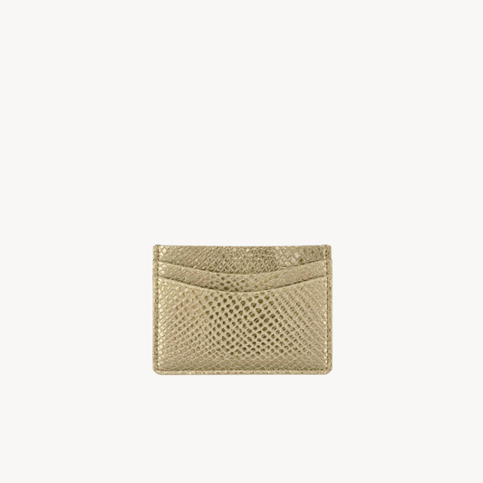 Card Holder | Glitter Gold
