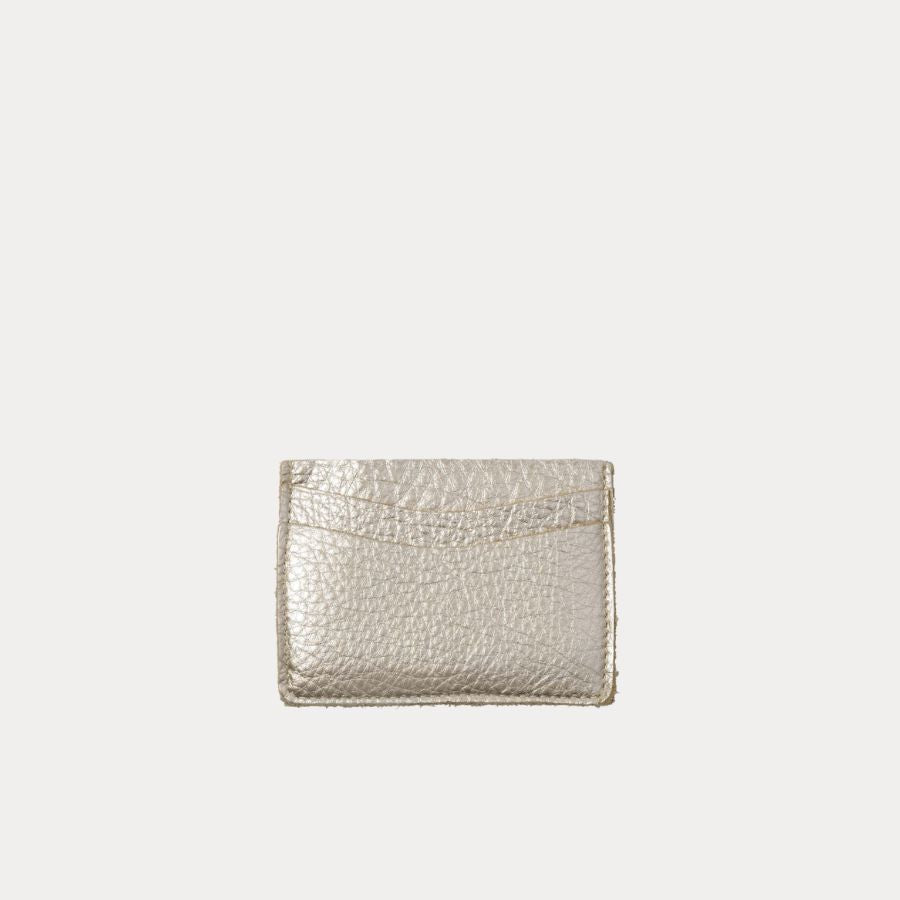 Card Holder | Champagne Gold Metallic