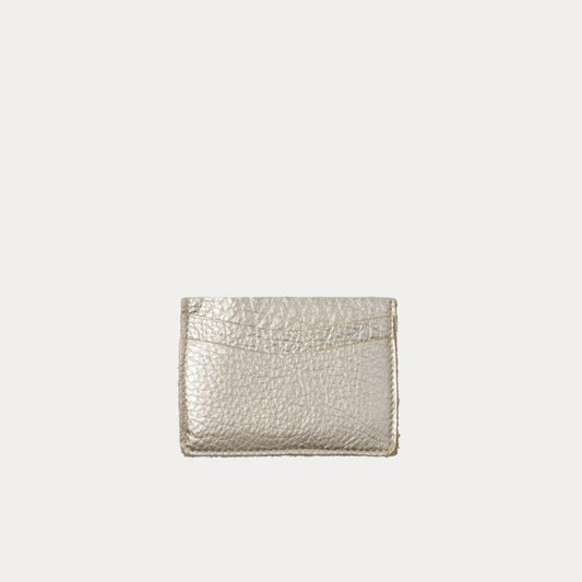Card Holder | Champagne Gold Metallic