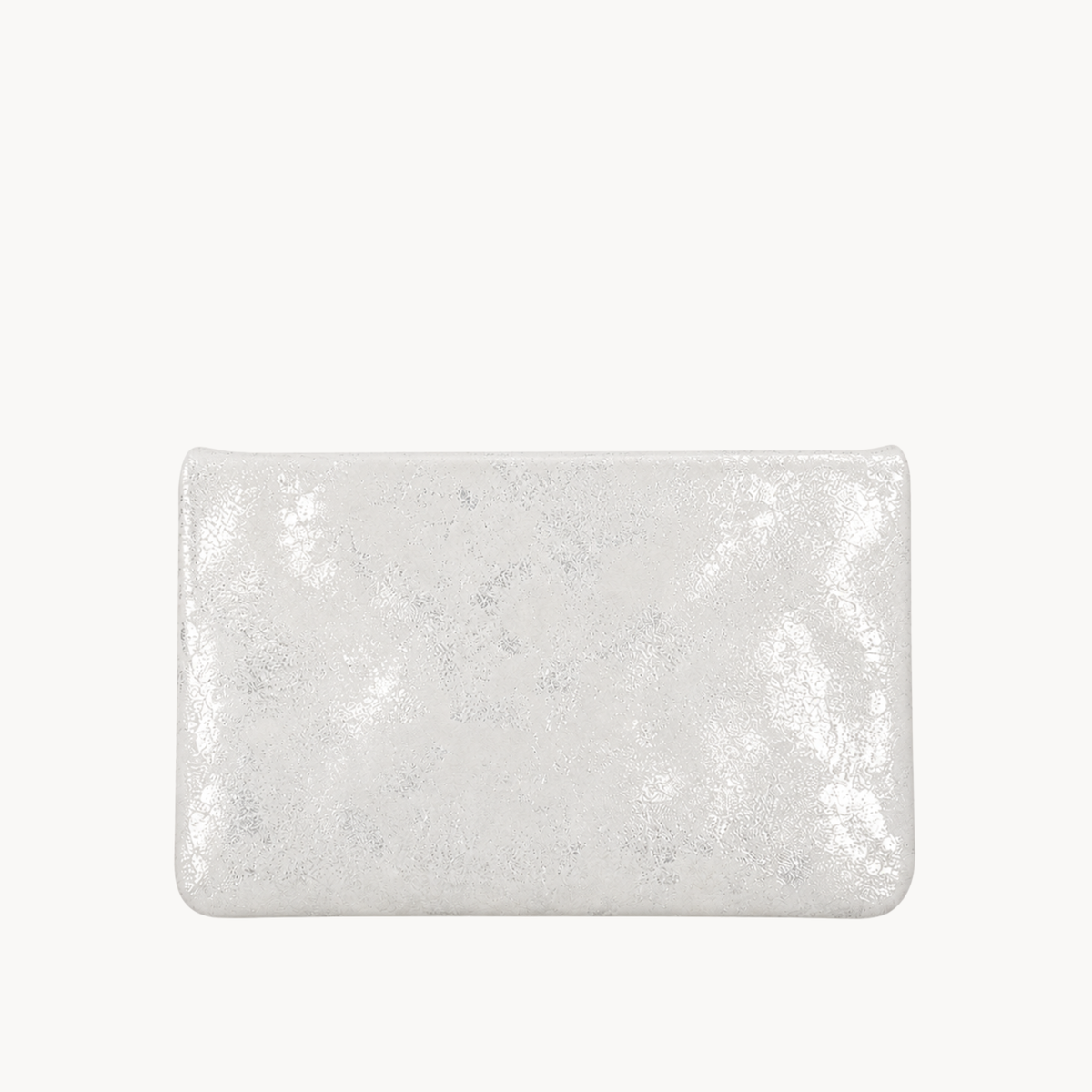 Multi-Functional Belt Bag | White Silver Metallic Leather | PaulyJen