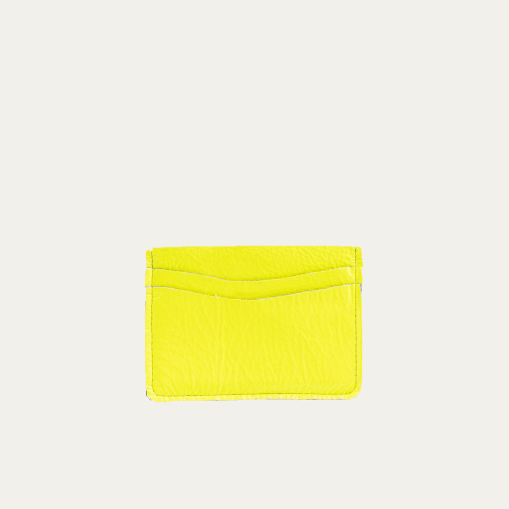 Neon Yellow Card Holder - PaulyJen