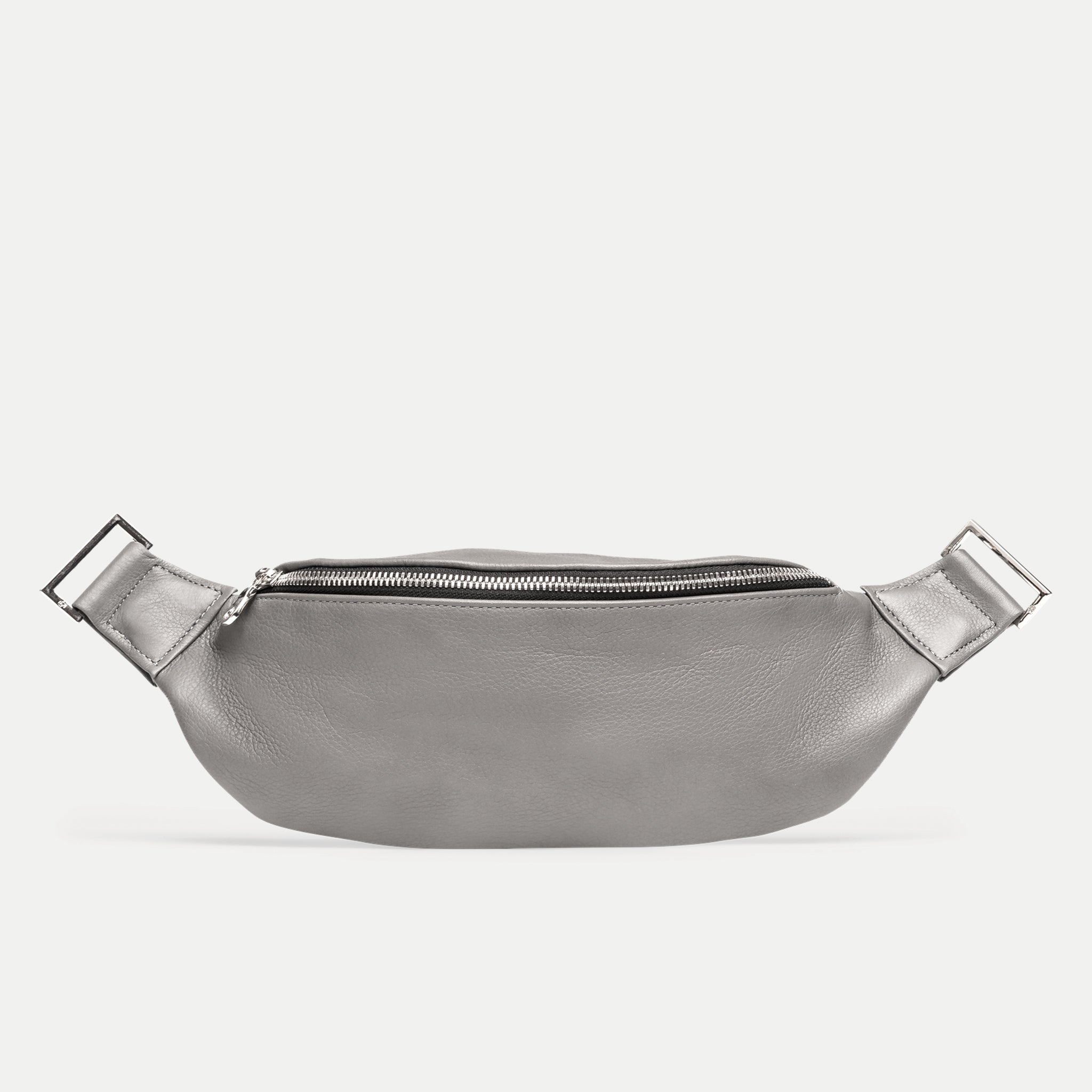 Silver fanny pack sale