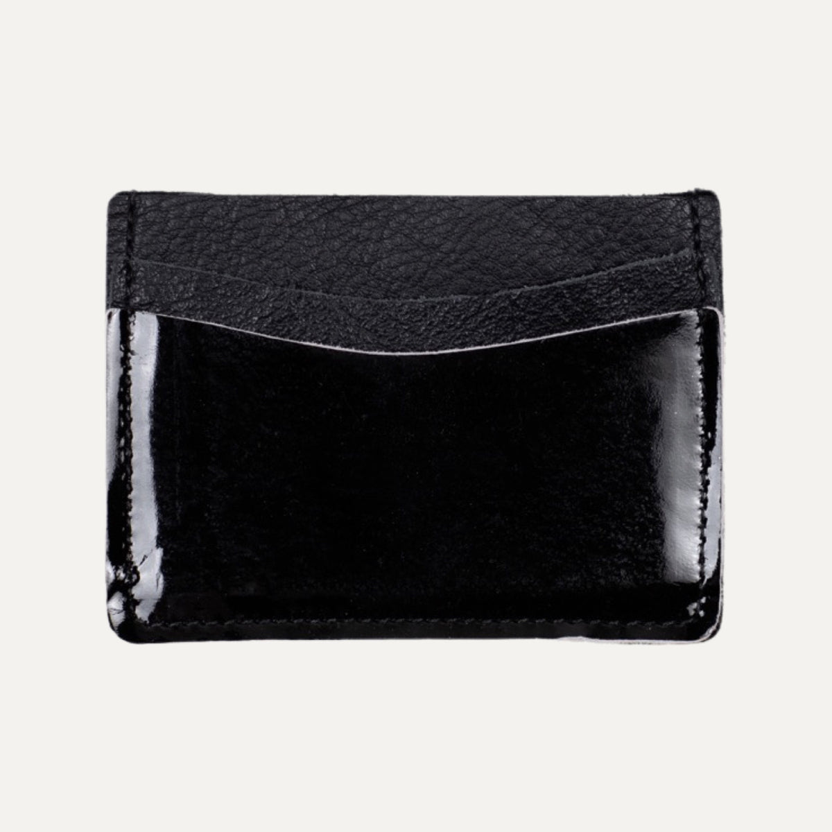 Shiny Black Card Holder - PaulyJen