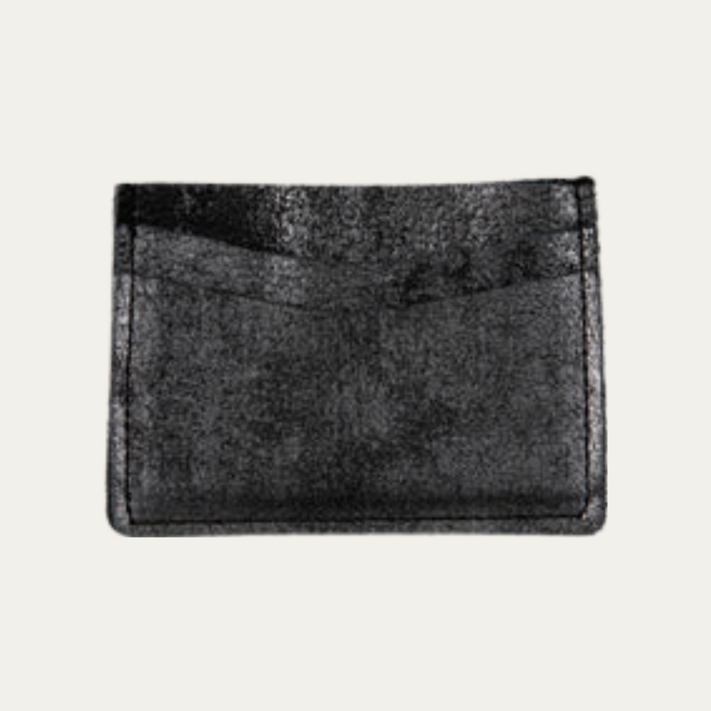 Black Metallic Card Holder - PaulyJen