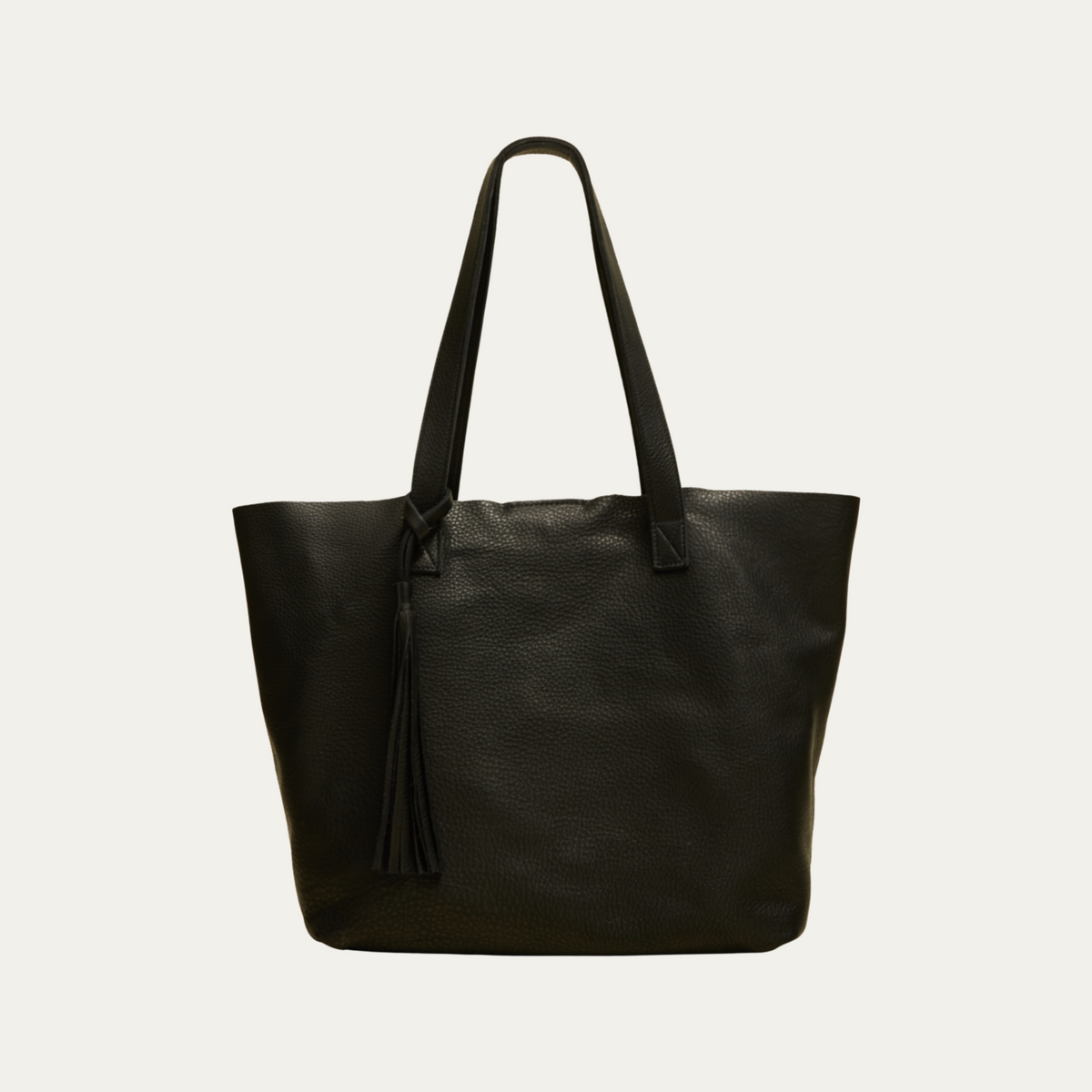 Black Leather/Los Angeles Tote Bag - PaulyJen