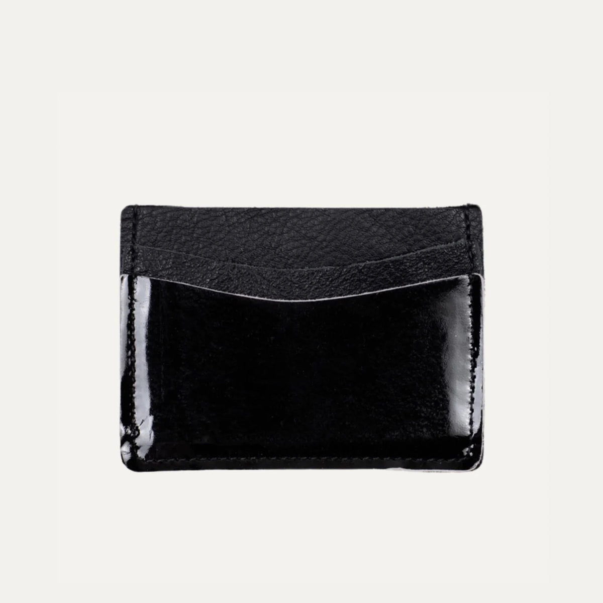 Shiny Black Card Holder - PaulyJen