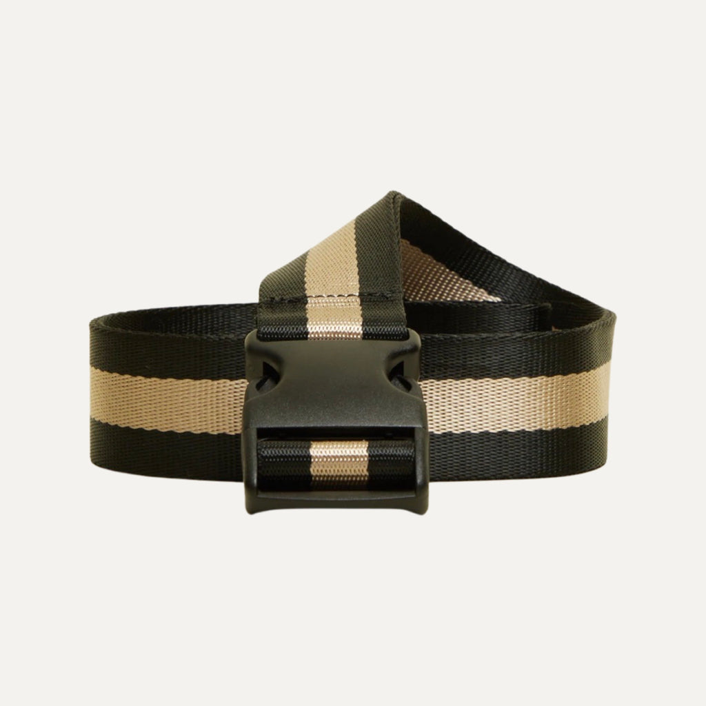 Black and Champagne Belt Bag Strap - PaulyJen