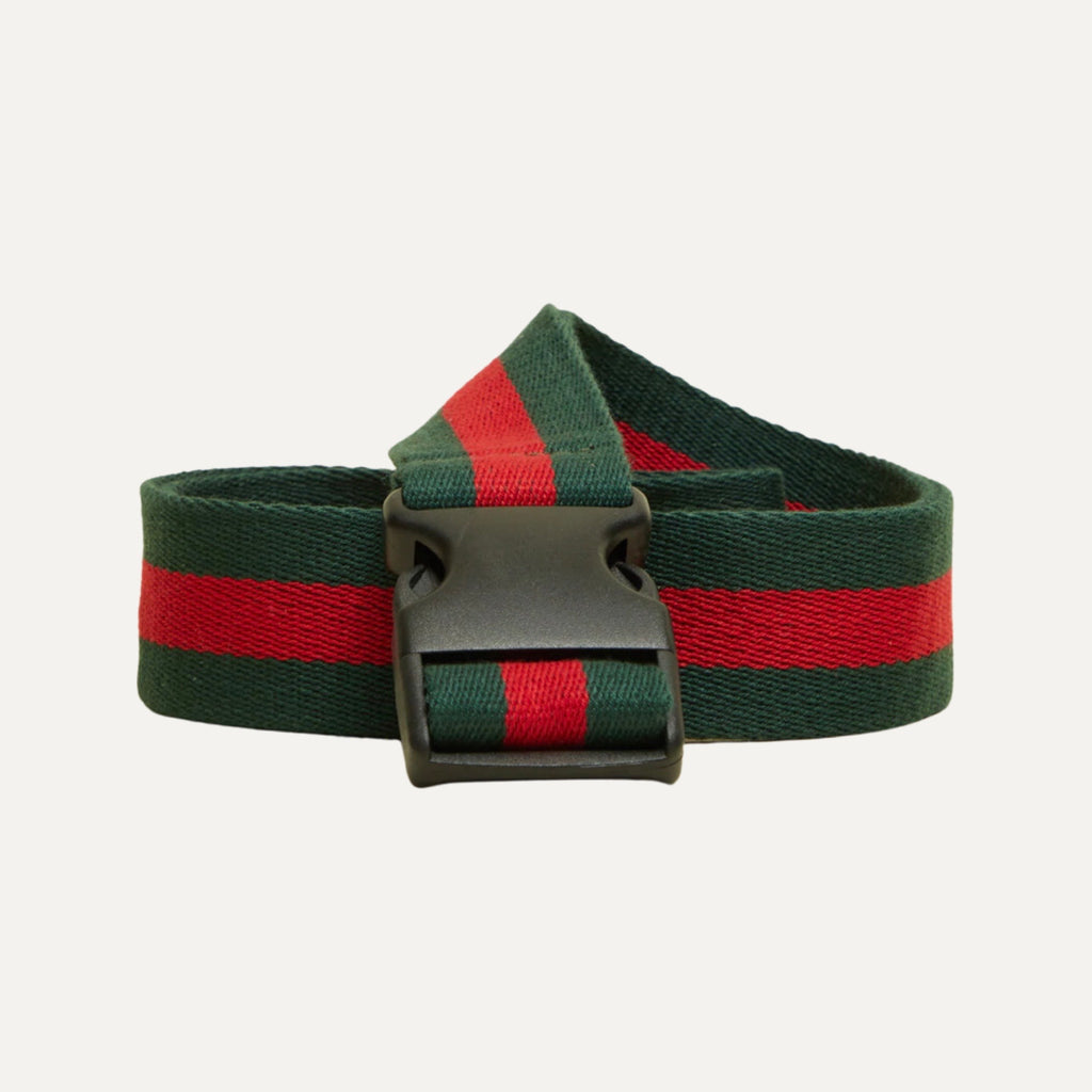 Green and Red Belt Bag Strap - PaulyJen