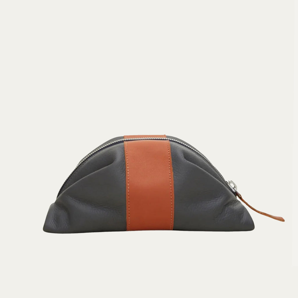 Men's Travel Bag | Grey + Orange "The Jordan"