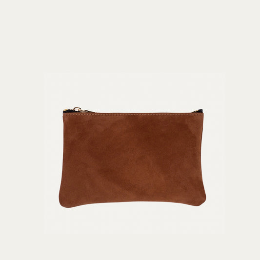 The Pauly Pouch Organizer - Cognac Suede - PaulyJen